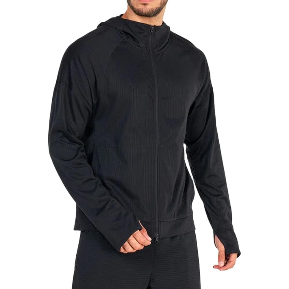 Sweat Zippe Capuche Noir Homme Nike FB7778 1