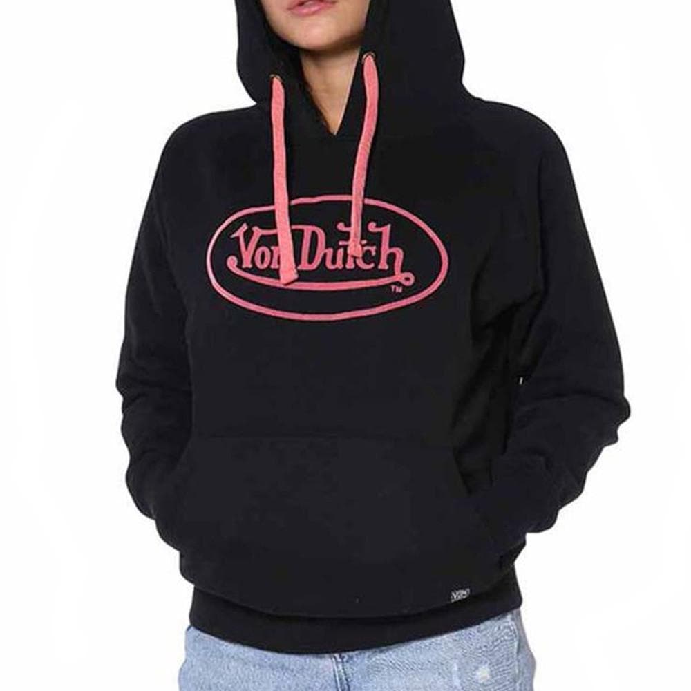Sweat Noir/Rose Femme Von Dutch Jill 1