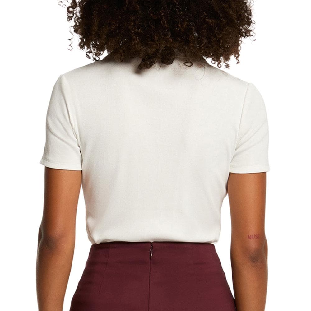 Polo Blanc Femme Morgan DPOLLA 2