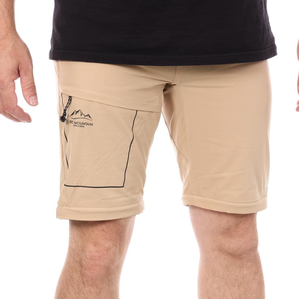 Pantalon en Toile Beige Homme Best Mountain 402 4