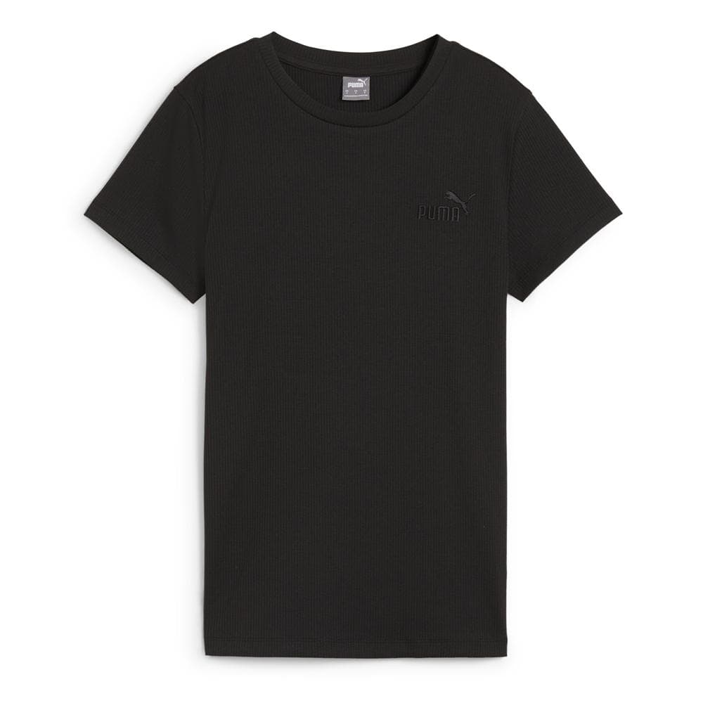 T-shirt Noir Femme Puma Elevated 1