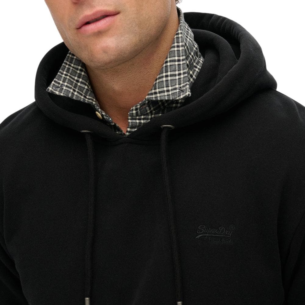 Sweat Noir Homme Superdry Essential Logo HB 2