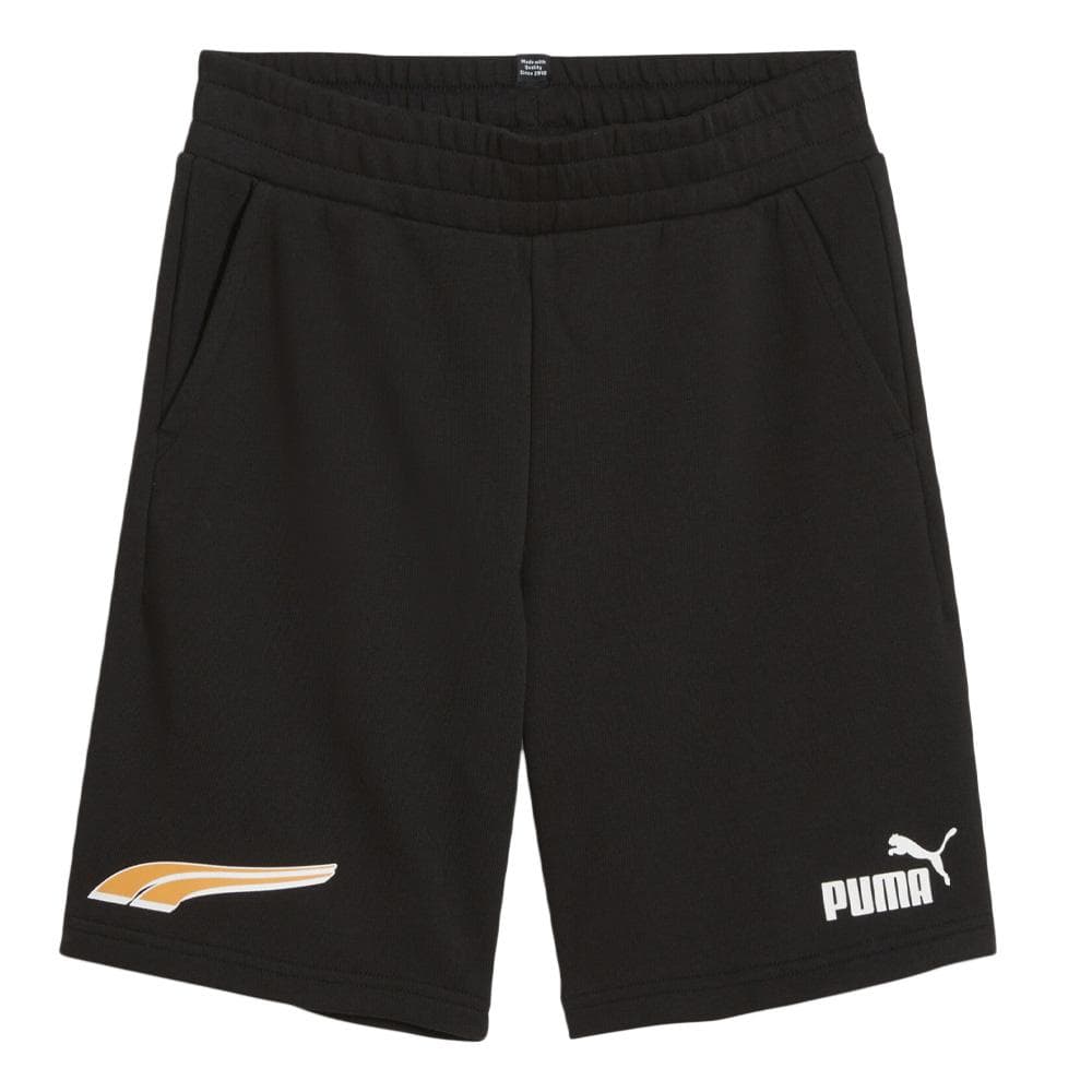 Short Noir Garçon Puma Ess+ Mid 1