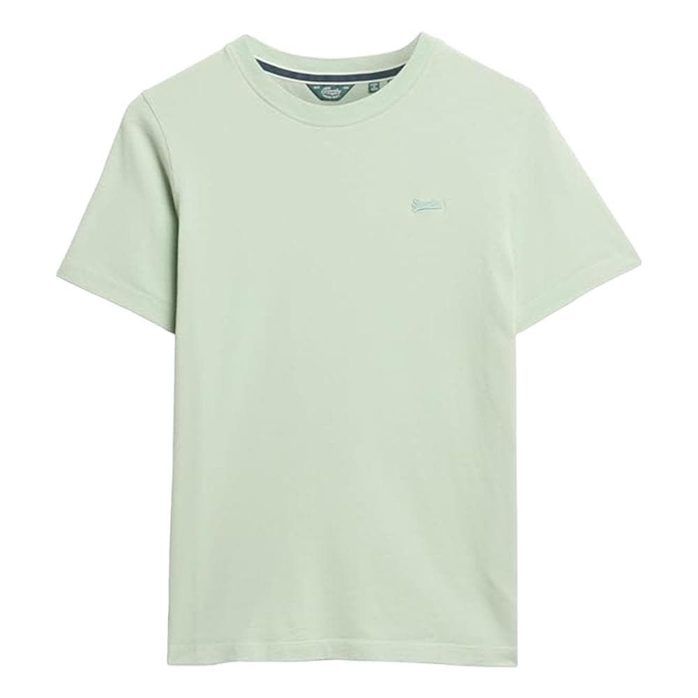 T-shirt Vert Femme Superdry Vintage Logo 1