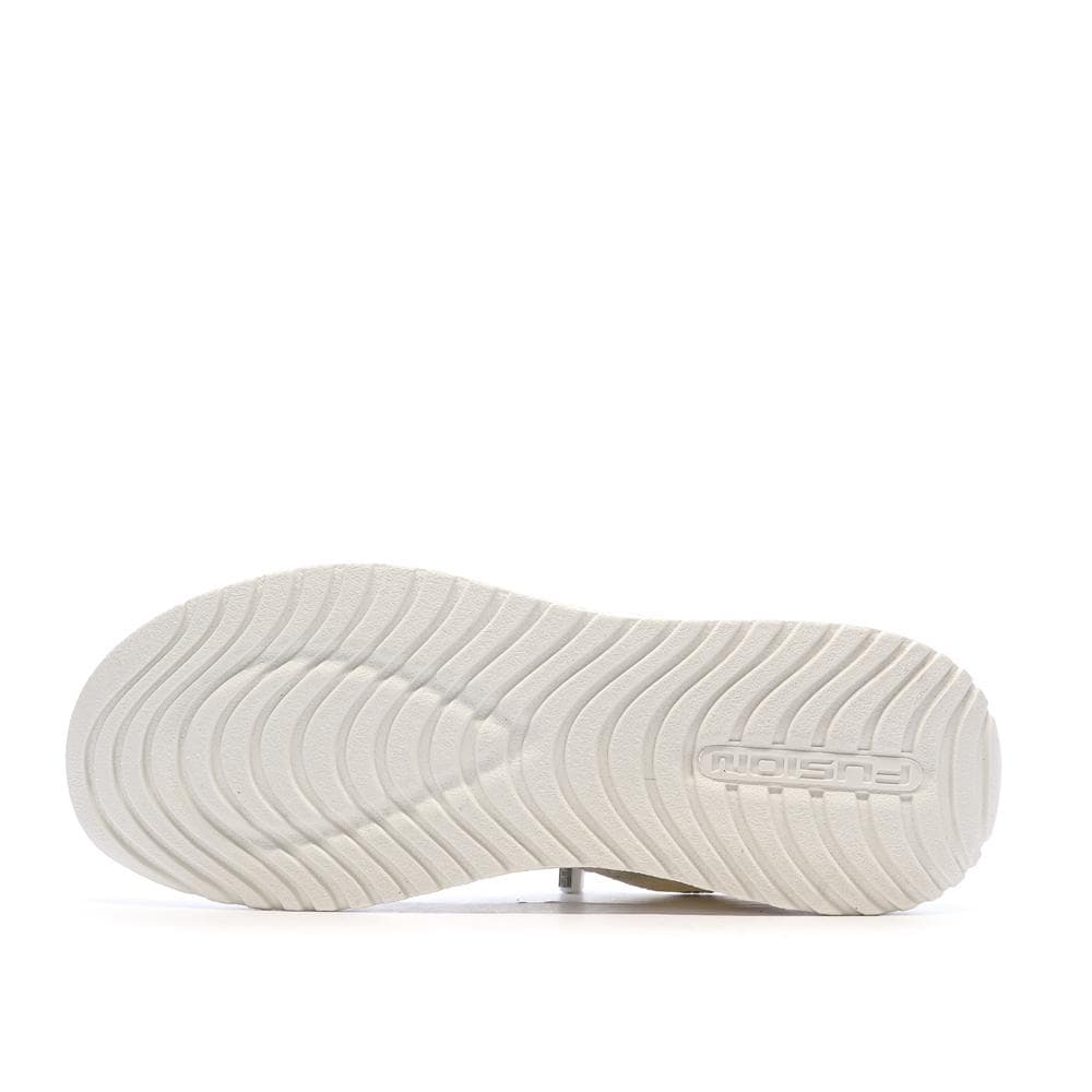 Chaussures Blanche Femme Fusion Flower 5