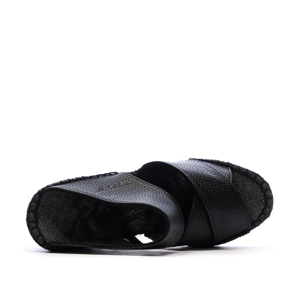 Mules Noir Femme Replay Jess Mule 4
