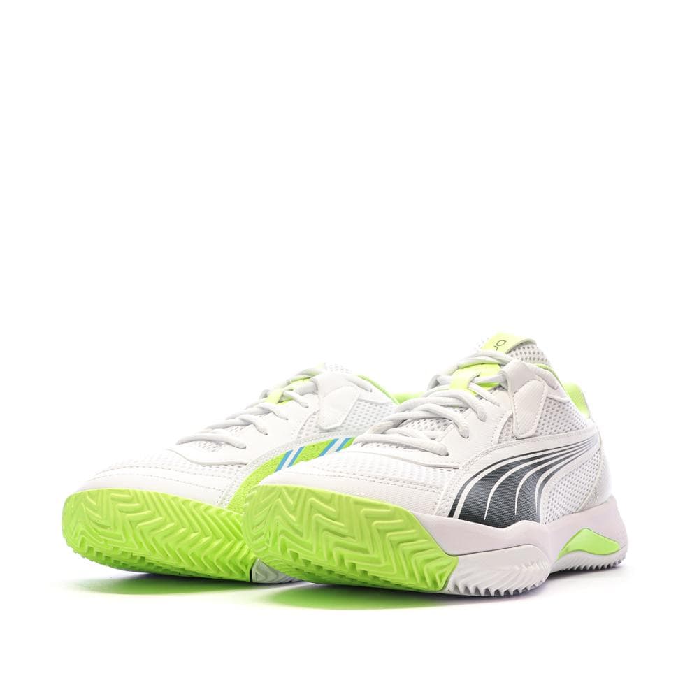 Chaussures de Padel Blanc/Jaune Homme Puma Nova Court 6