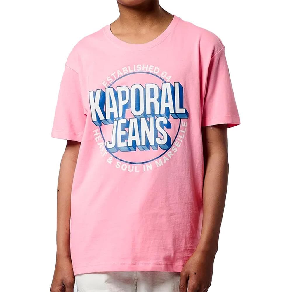 T-Shirt Rose Garçon Kaporal Otler 1