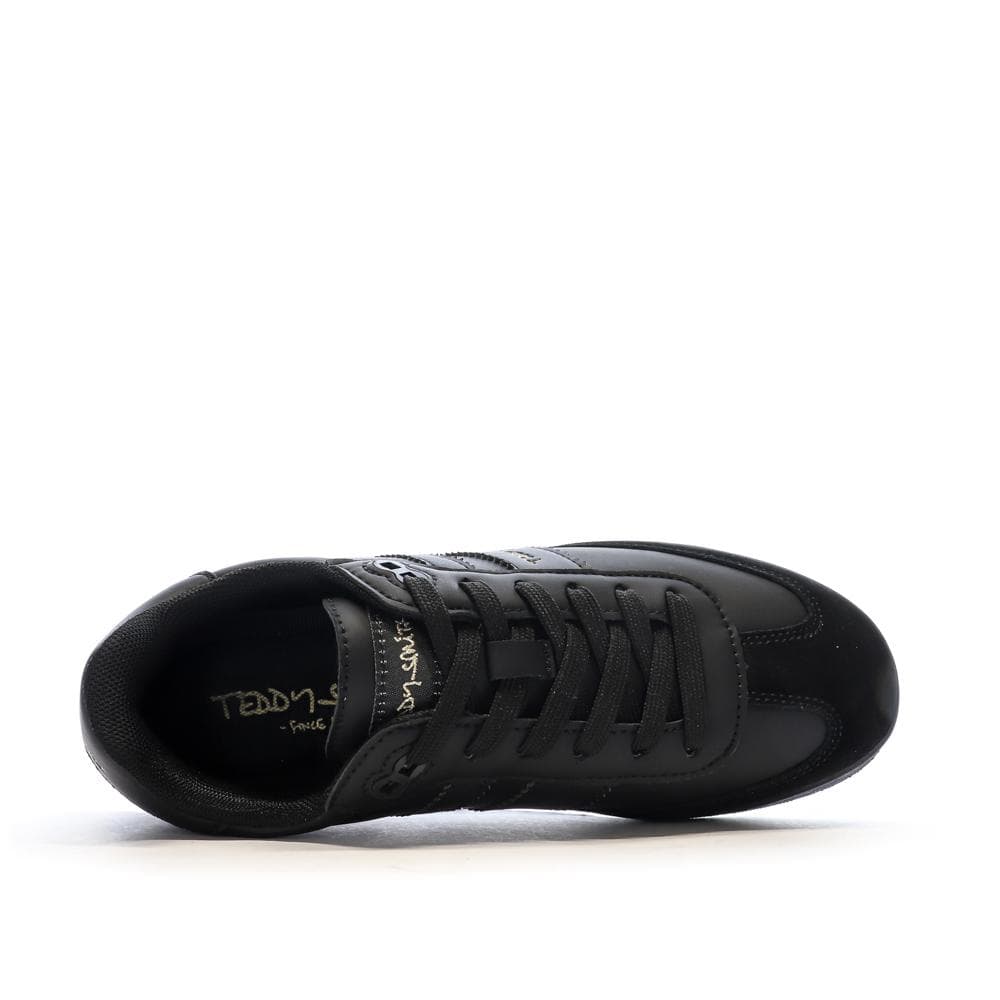 Baskets Noires Femme Teddy Smith Pu Ladies 4