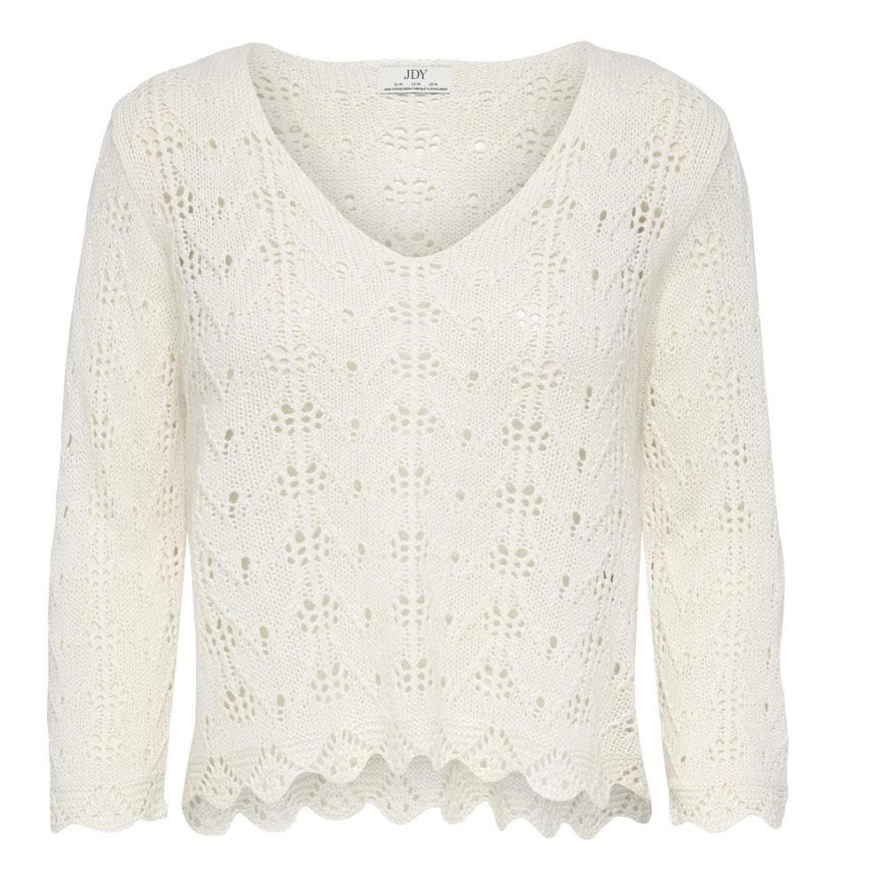 Pull Ecru Femme JDY Susi 3/4 1