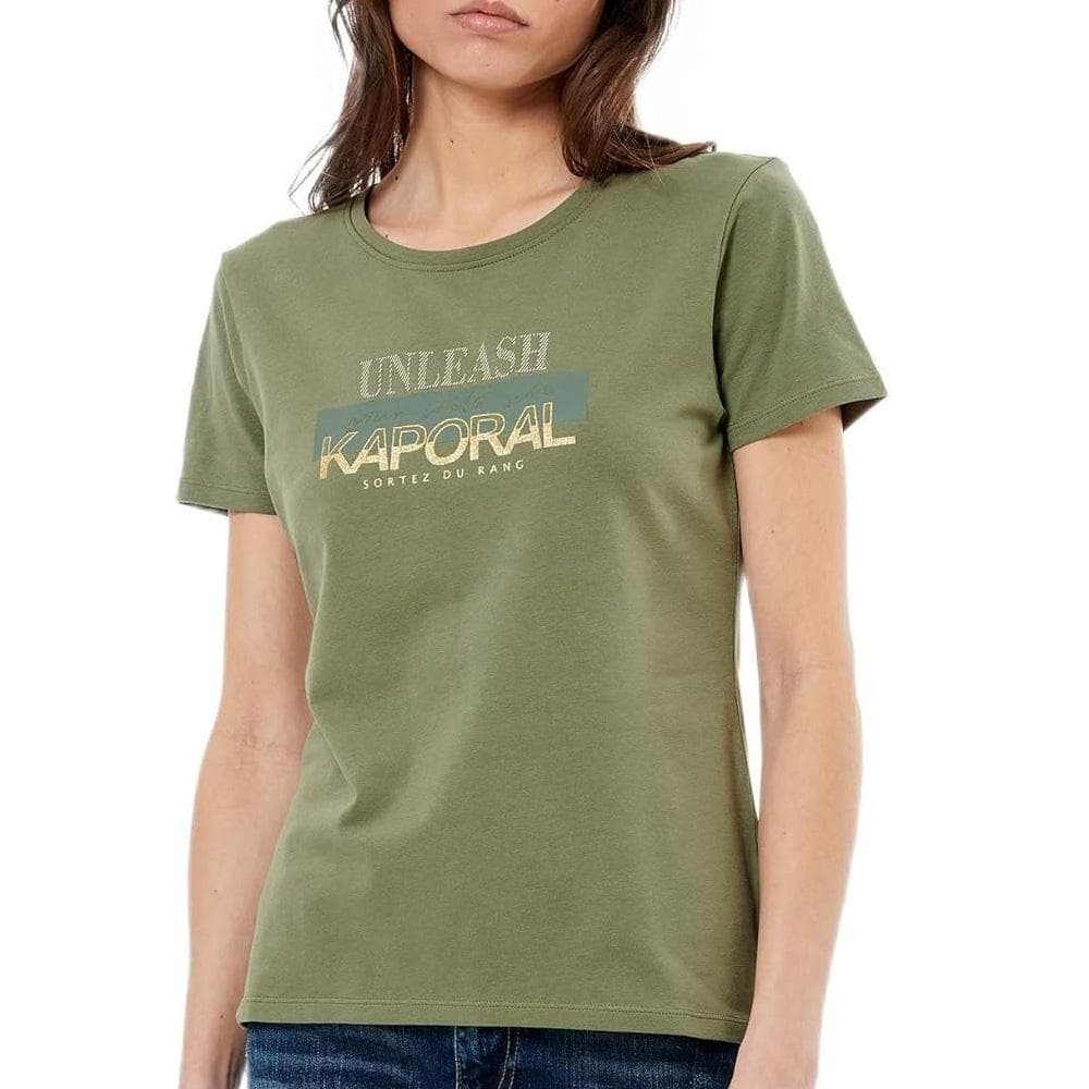 T-Shirt Vert Femme Kaporal LORIE 1