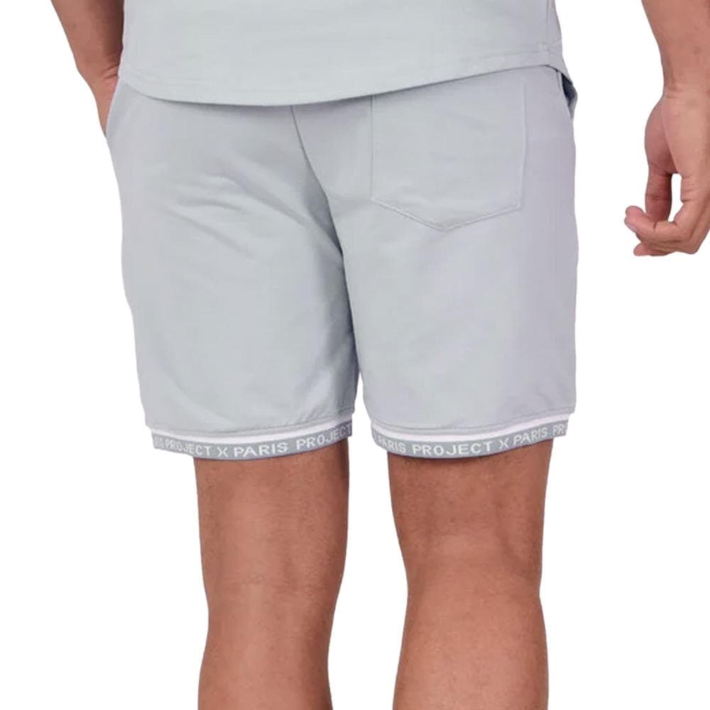 Short Gris Clair/Blanc Homme Project X Paris WW 2