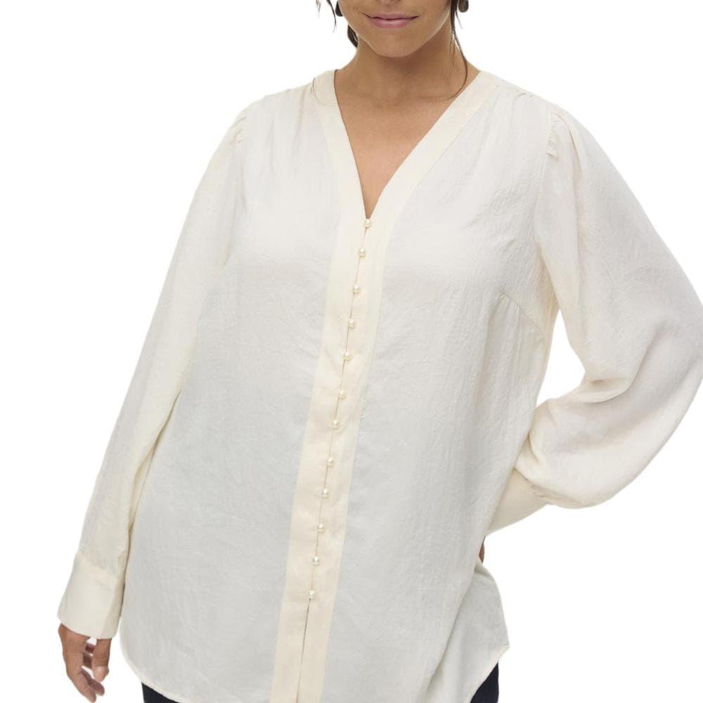 Chemise Beige Femme Vero Moda Fasana 1