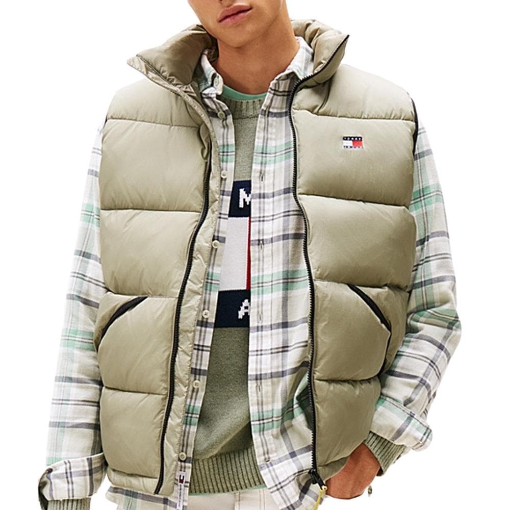 Doudoune Sans Manches Verte Homme Tommy Hilfiger DM0DM22069 1