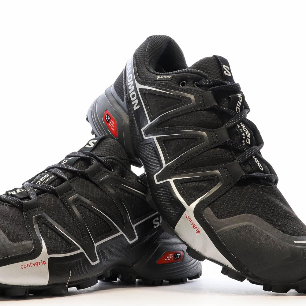 Chaussures de trail Noires Homme Salomon Vario 2 7