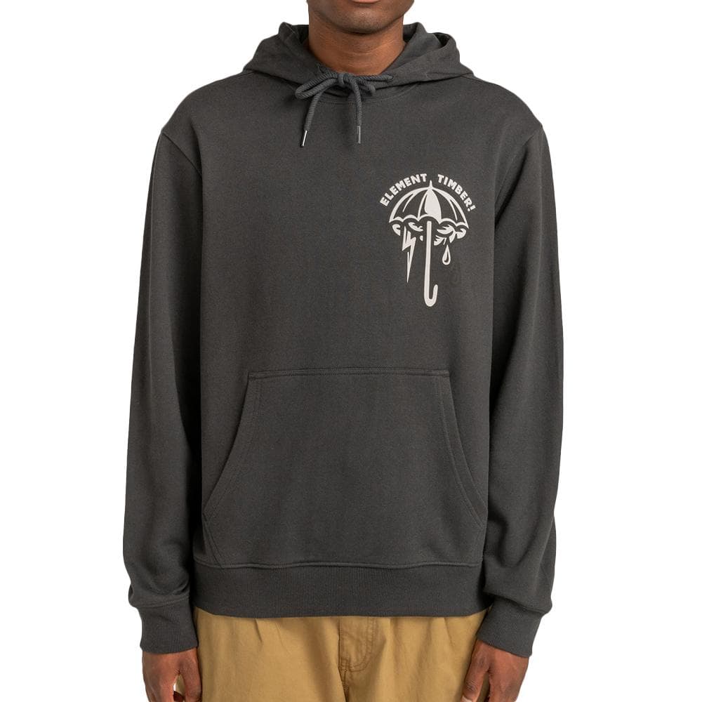 Sweat Noir Homme Element Angry 1