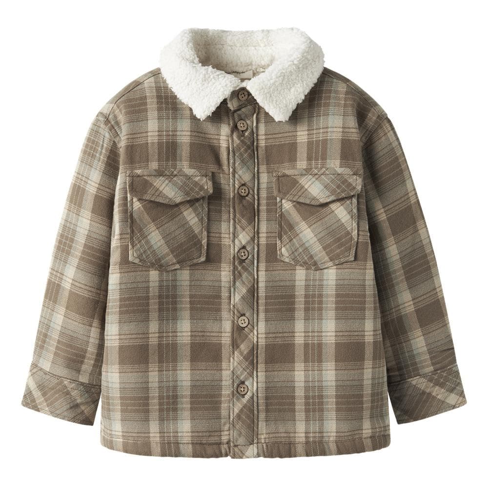 Chemise Beige/Taupe Garçon Name It Tavor 1