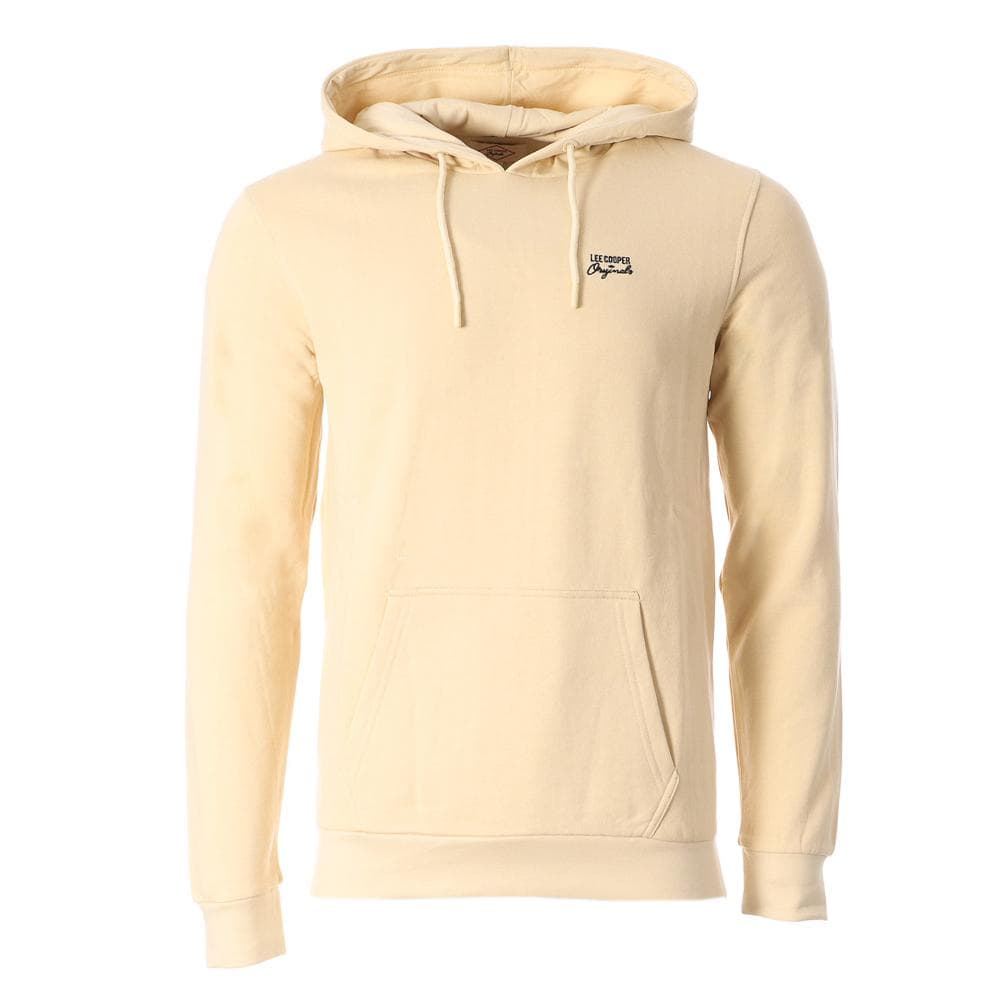 Sweat à Capuche Jaune Homme Lee Cooper Odalo681 1