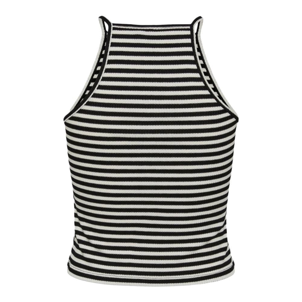 Top Noir/Blanc Femme Pieces Pcostina Strap 2