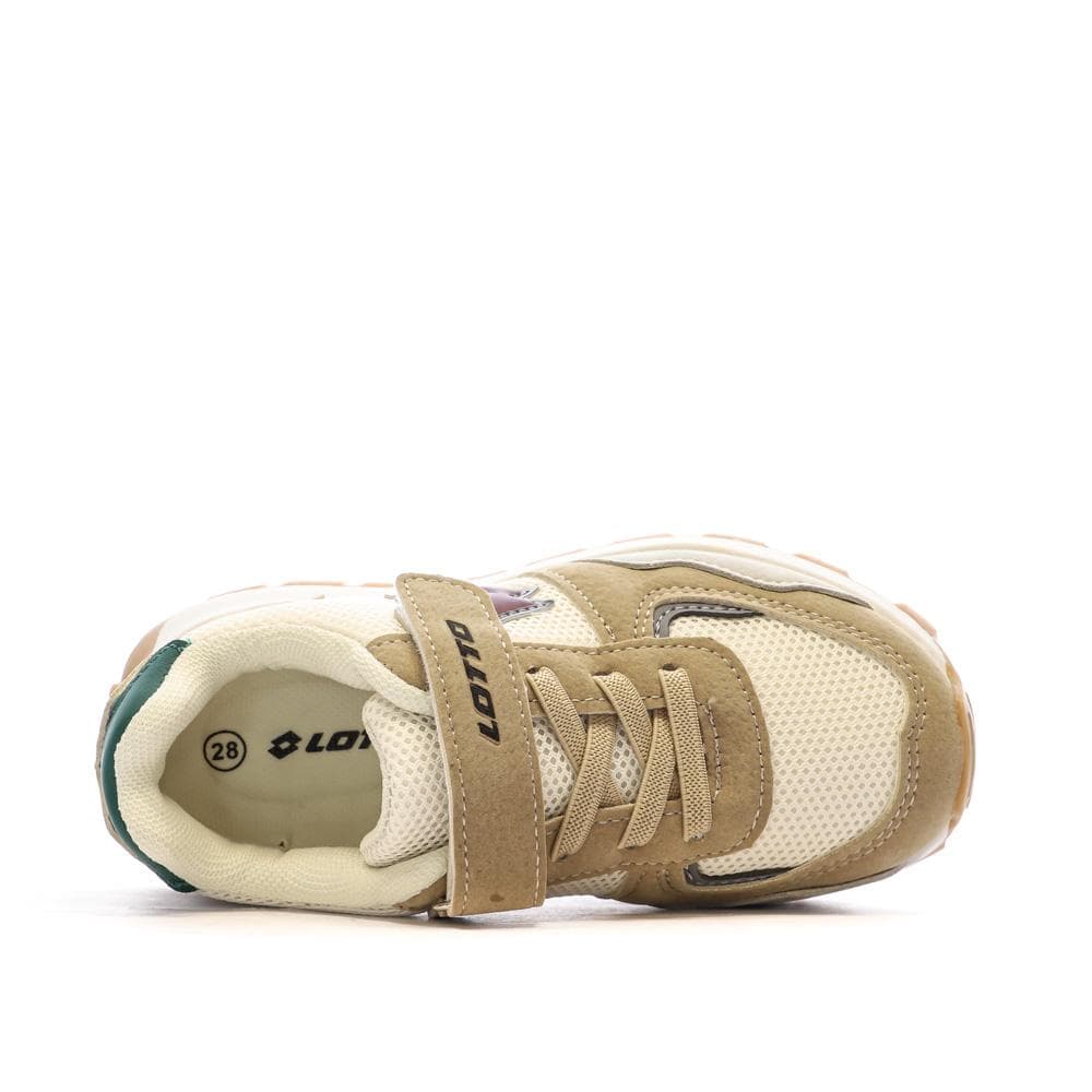 Baskets Beige Garçon Lotto Capri 4