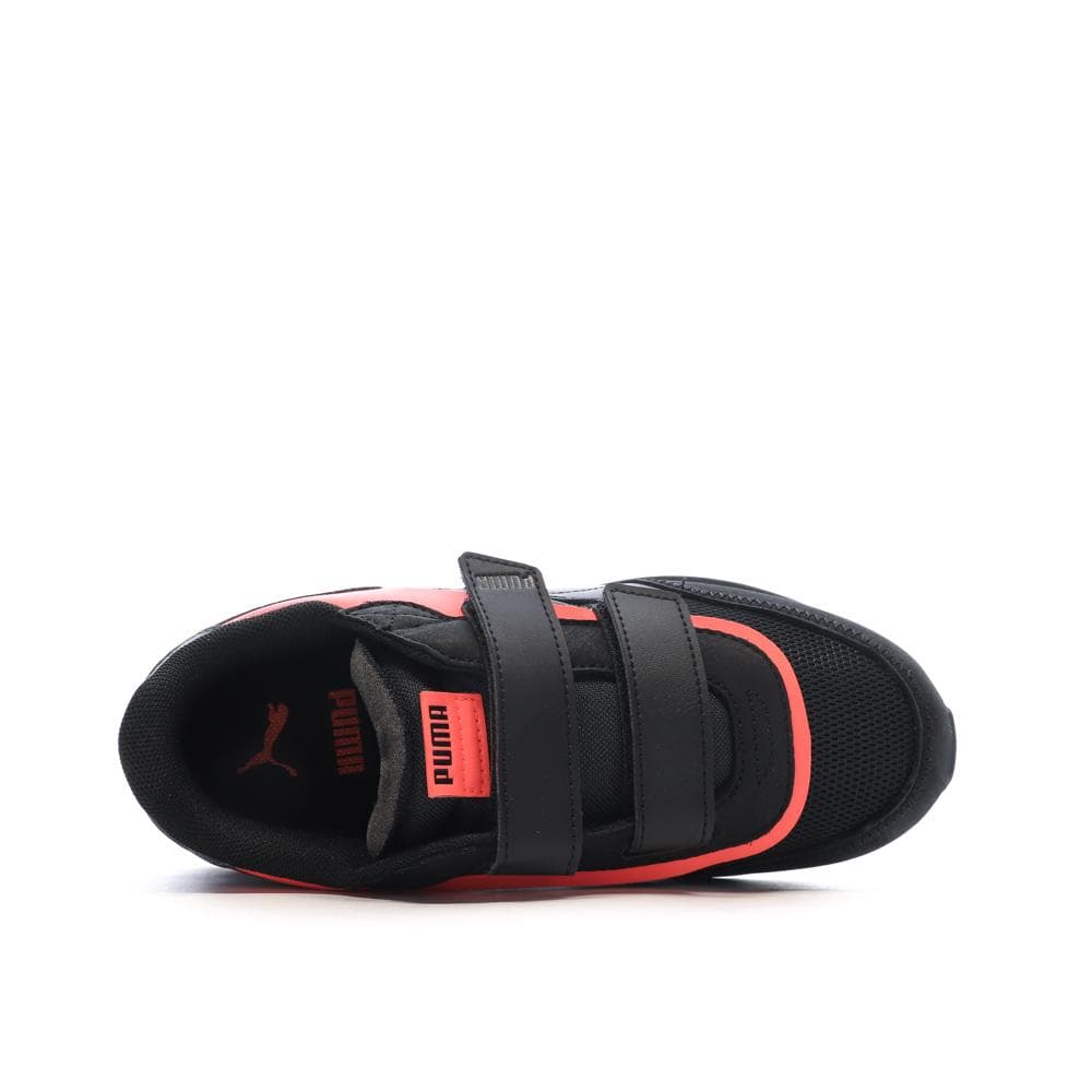 Baskets Noires/Oranges Garçon Puma Future Rider 4
