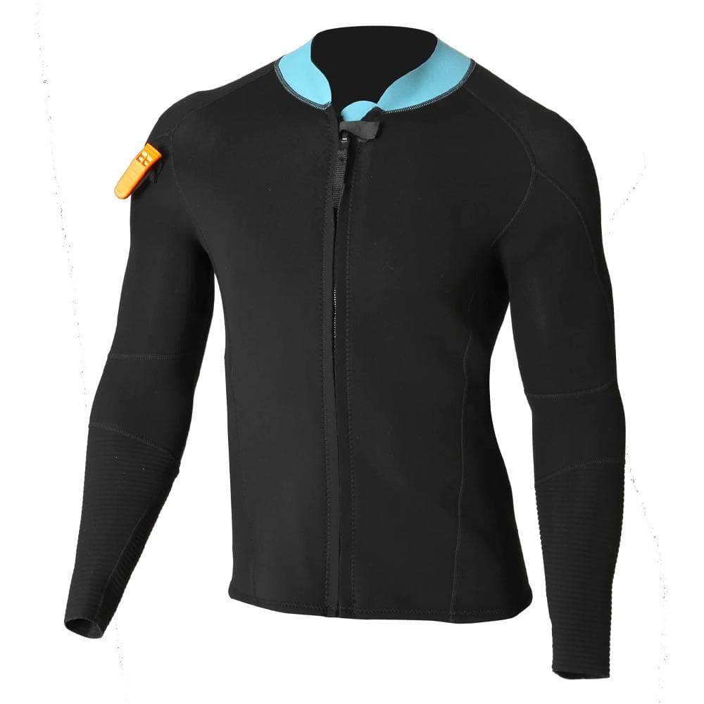 Top néoprène longe cote homme Ocean Step Optimizer 2/2mm Black Oil Blue 1