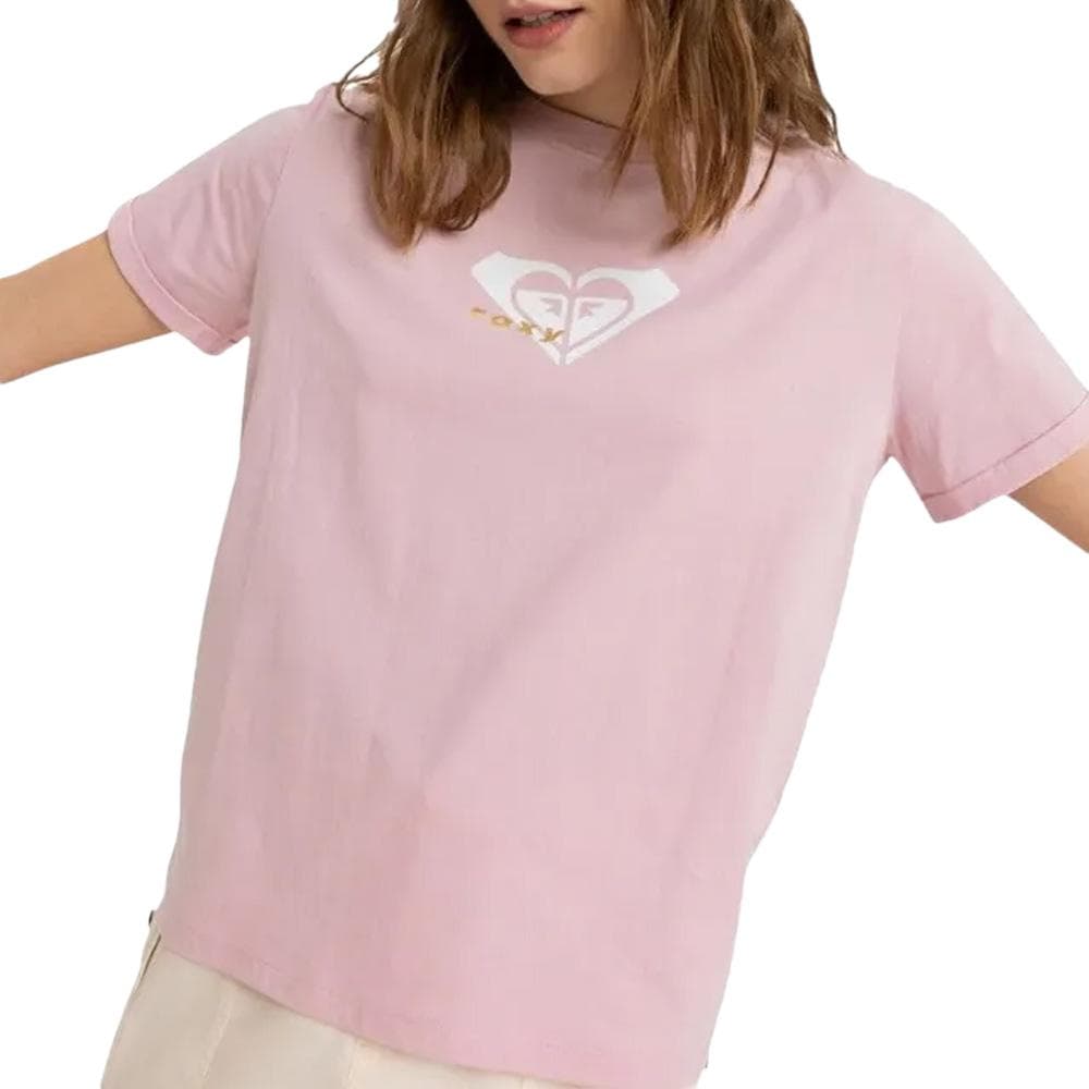 T-Shirt Rose Pale Femme Roxy Ocean Regular 1