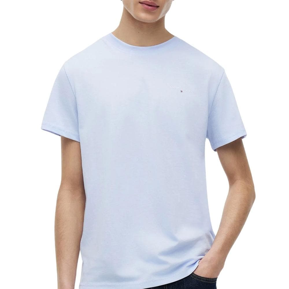 T-shirt Mauve Homme Tommy Hilfiger Tjm Slim Linear 1