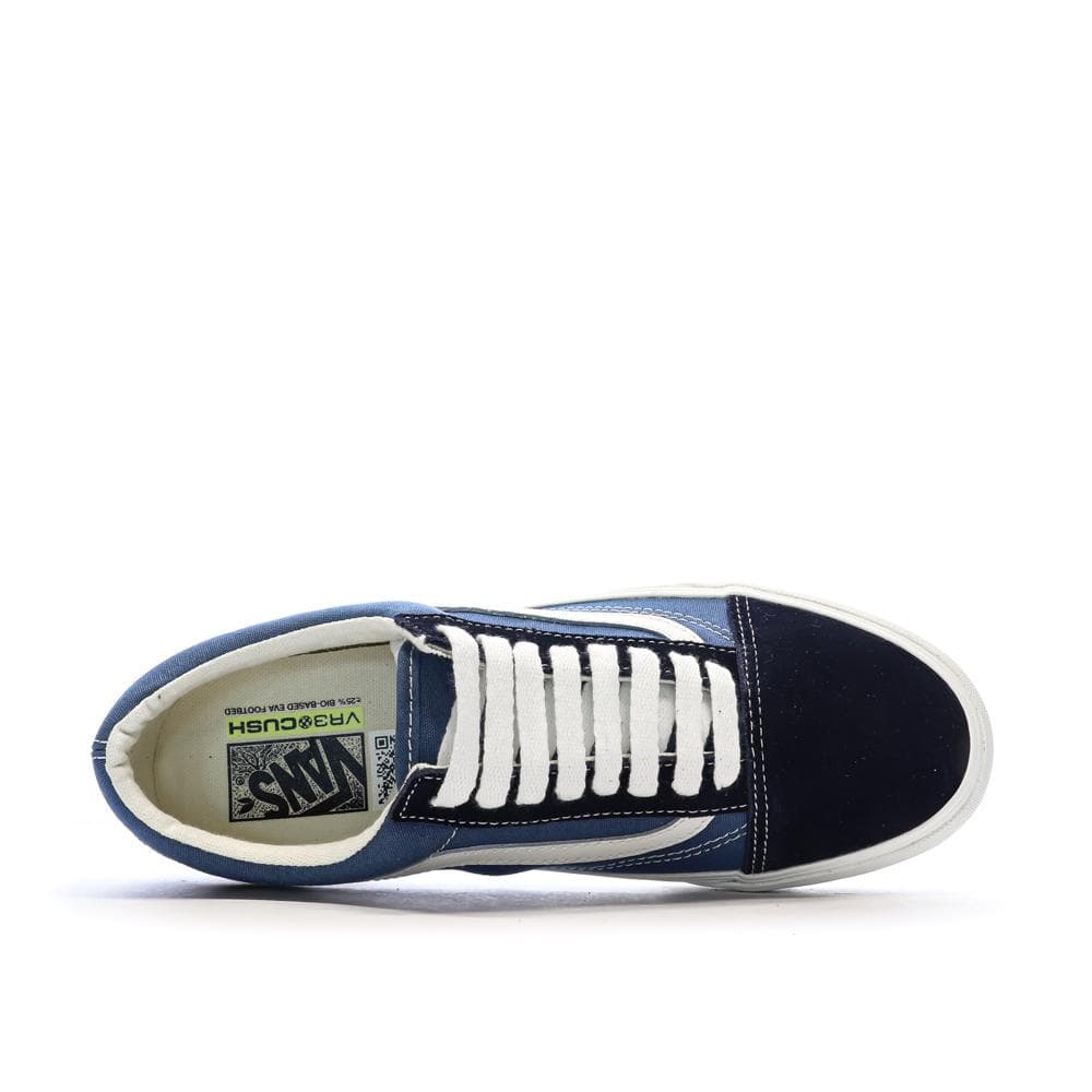 Baskets Bleu/Marine Homme Vans Old Skool Marshmallow 4
