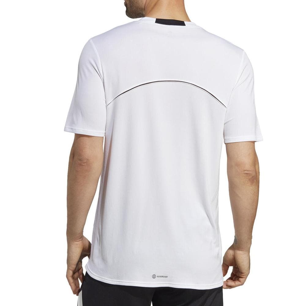 T-Shirt Blanc Homme Adidas Hiit 2