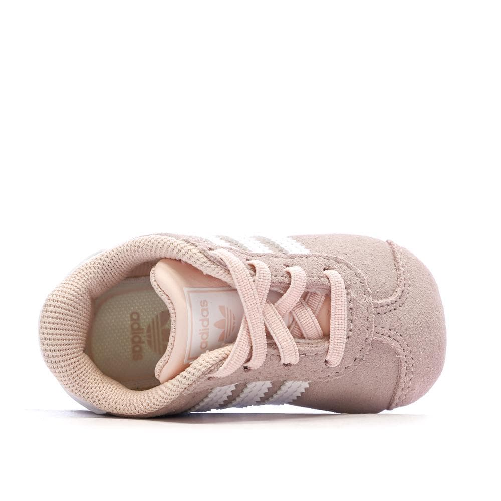 Baskets Rose Bébé Fille Adidas Gazelle Crib 4