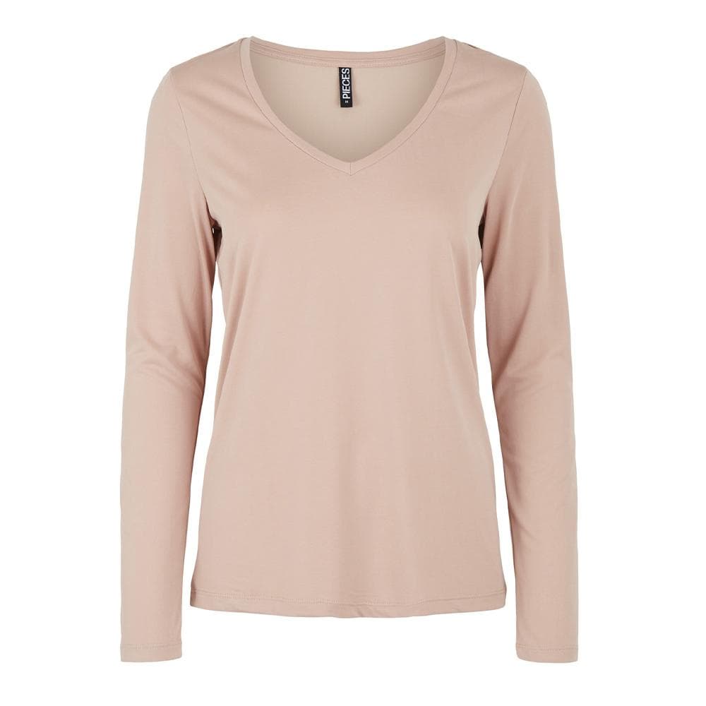 T-Shirt Rose Femme Pieces Pckamala 1