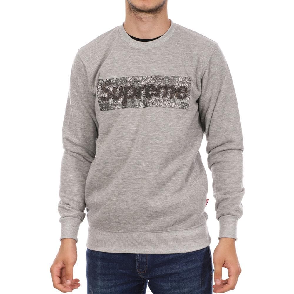 Sweat Gris Homme Supreme Grip Alaba 1