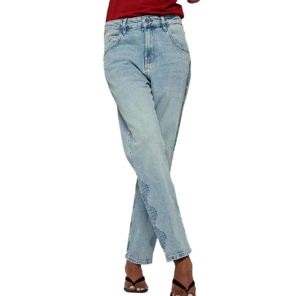 Jean Mom Bleu Clair Femme Kaporal BRENAH 1