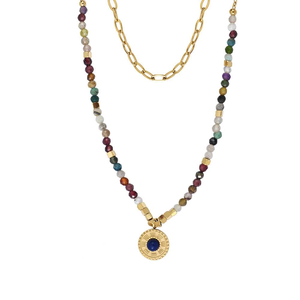 Collier Bleu/Violet Femme Clio Blue CO3938SD 2