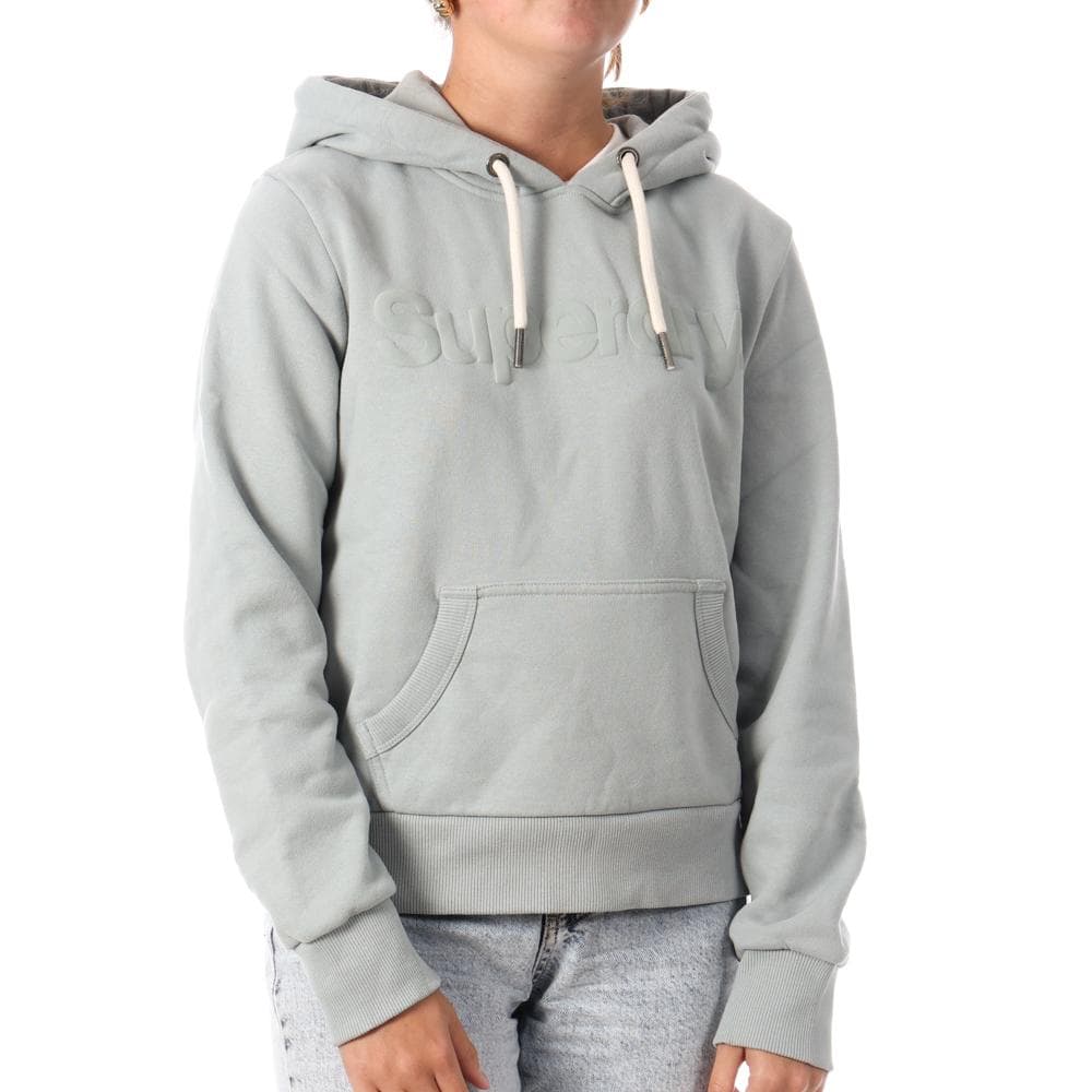 Sweat à Capuche Bleu Femme Superdry Tonal Core 1