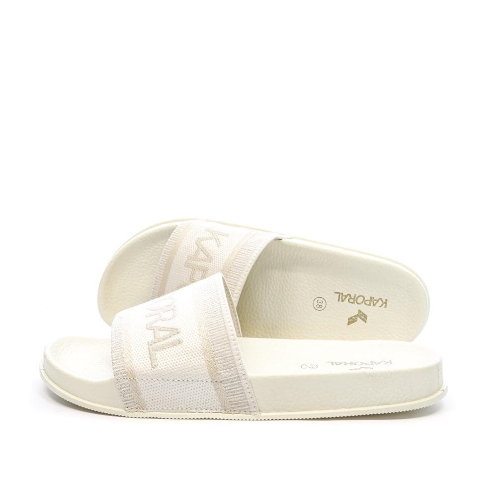 Claquettes Beige Femme Kaporal Tapioca 1