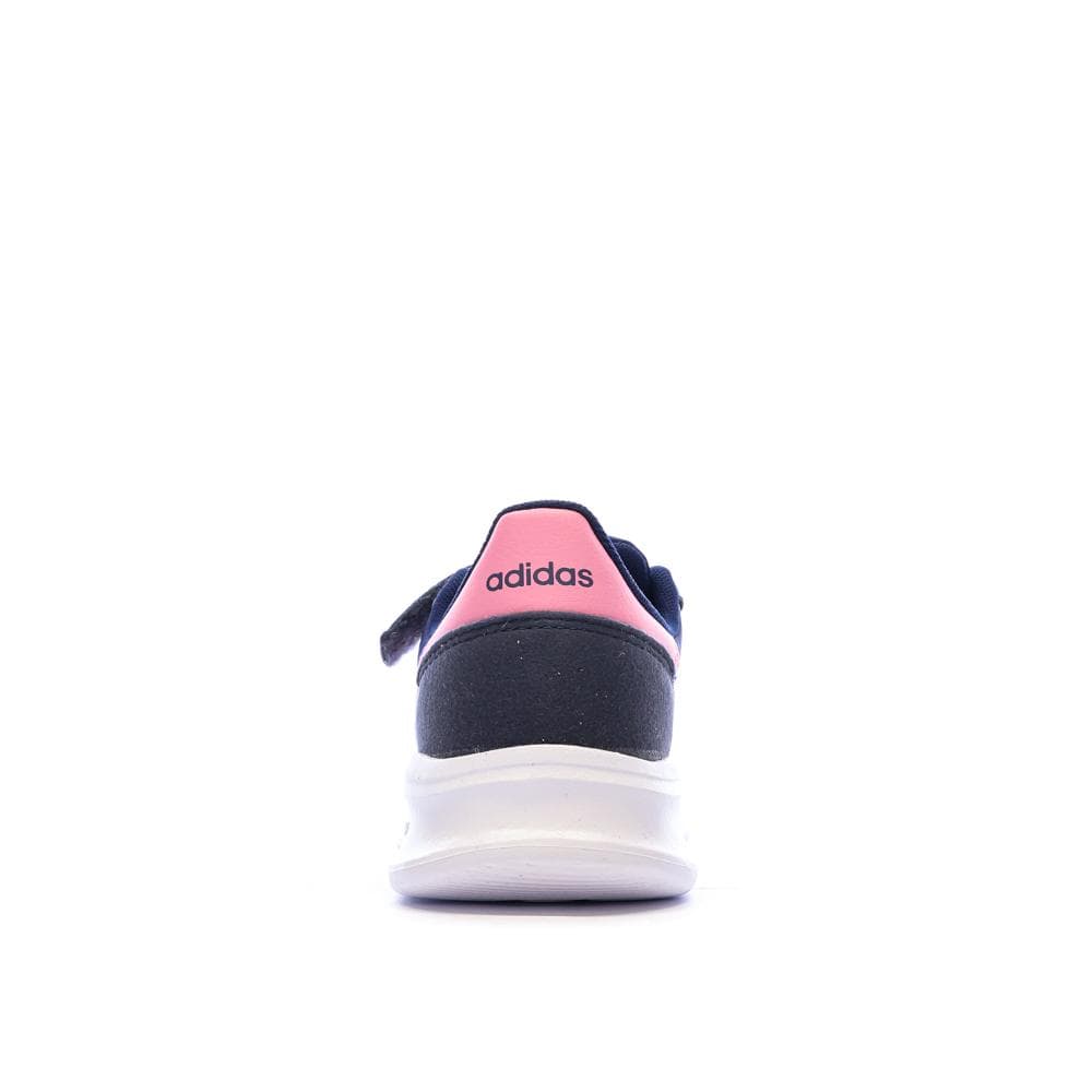 Baskets Marines/Roses Fille Adidas Run 70s 3