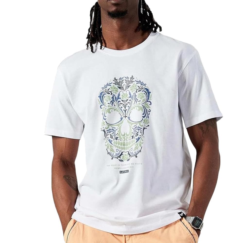 T-Shirt Blanc Homme Kaporal BAROK 1