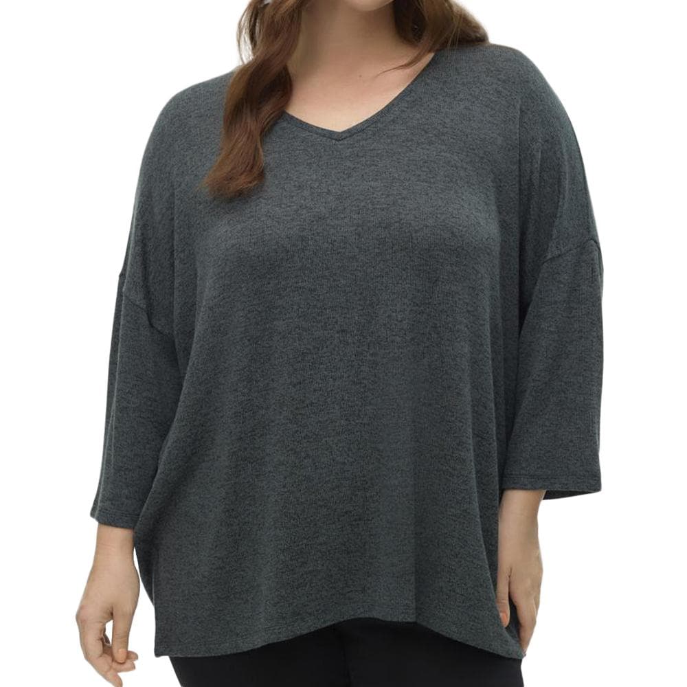 Pull Vert Femme Vero Moda Curve Brianna 3/4 1