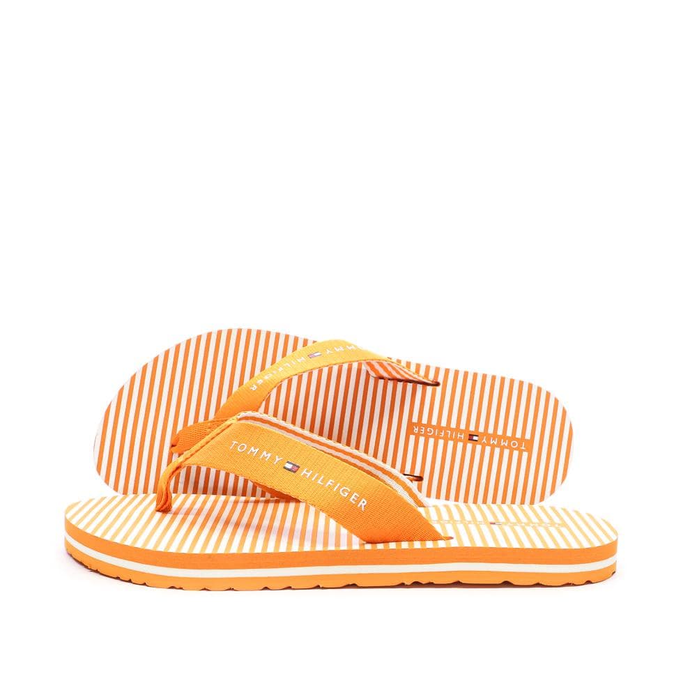 Tongs Orange/Blanches Femme Tommy Hilfiger Ithaca 1