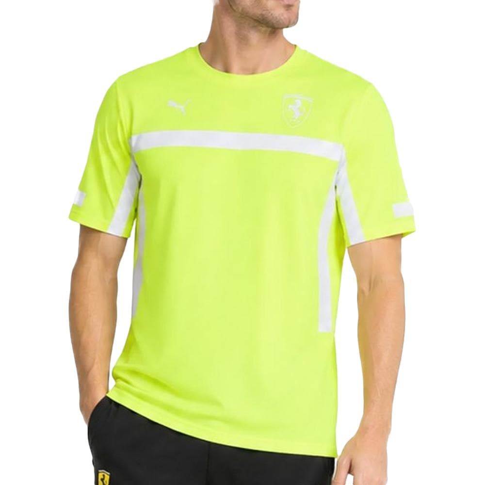 T-Shirt Jaune Homme Puma Team Setup 1