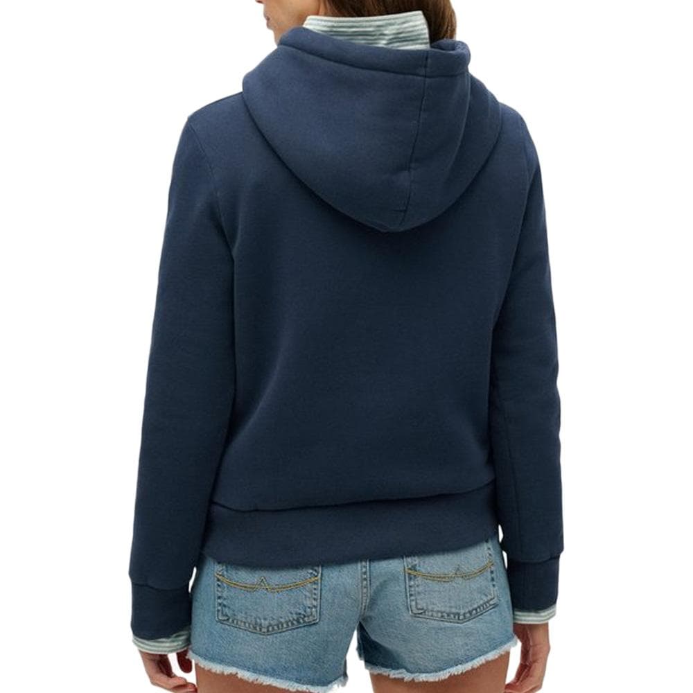Sweat Marine Femme Superdry Lot 54 Hood 2