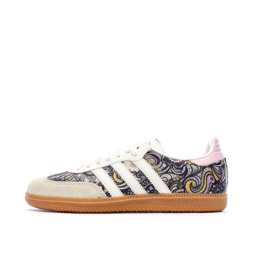 Baskets Multicolore Adidas Samba OG x Liberty London 1