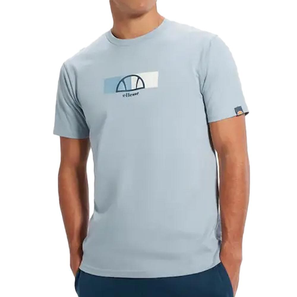 T-shirt Bleu Homme Ellesse Visageo 1