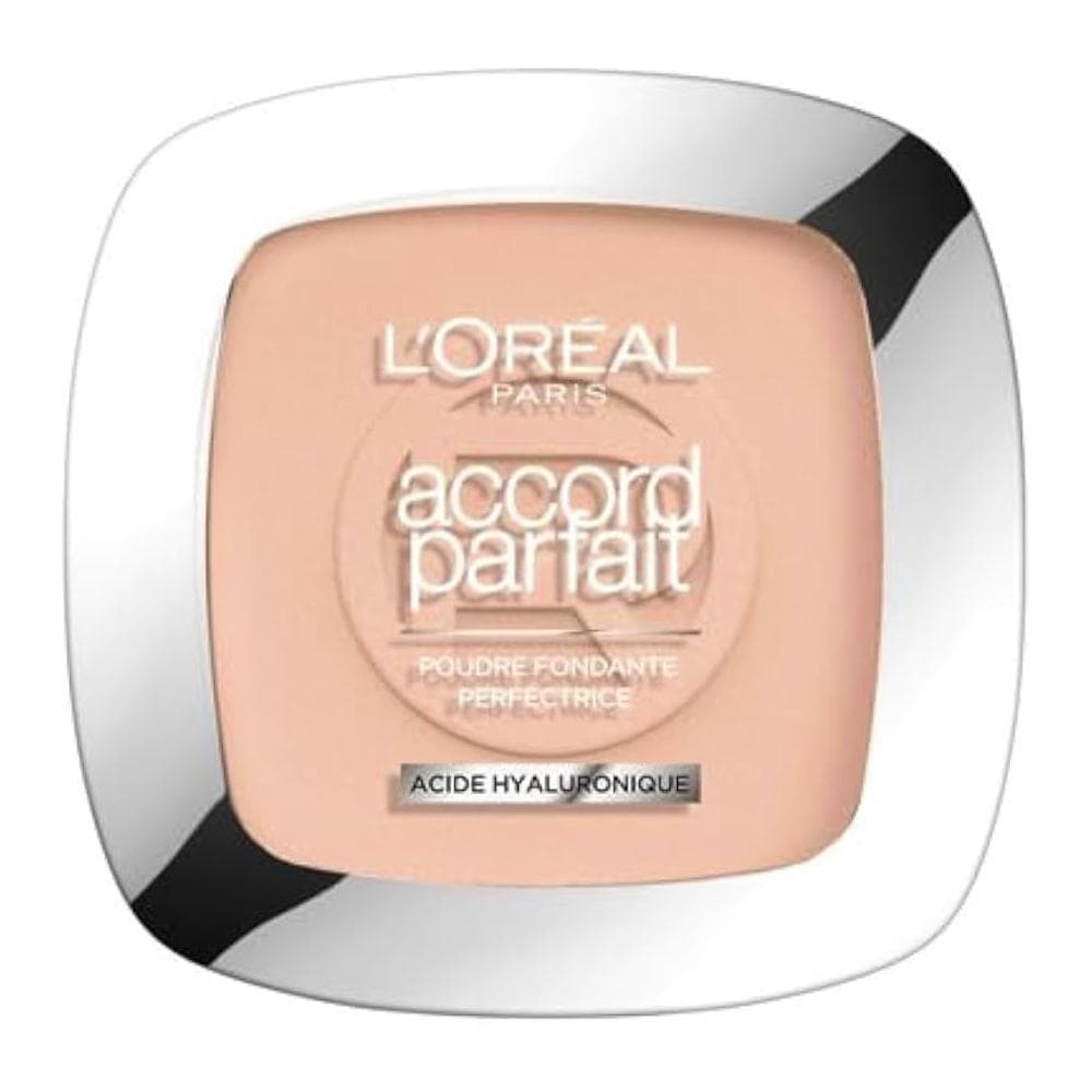 Poudre Fondante Perfectrice Accord Parfait L'Oréal Paris 5D/5W Sable Doré 1