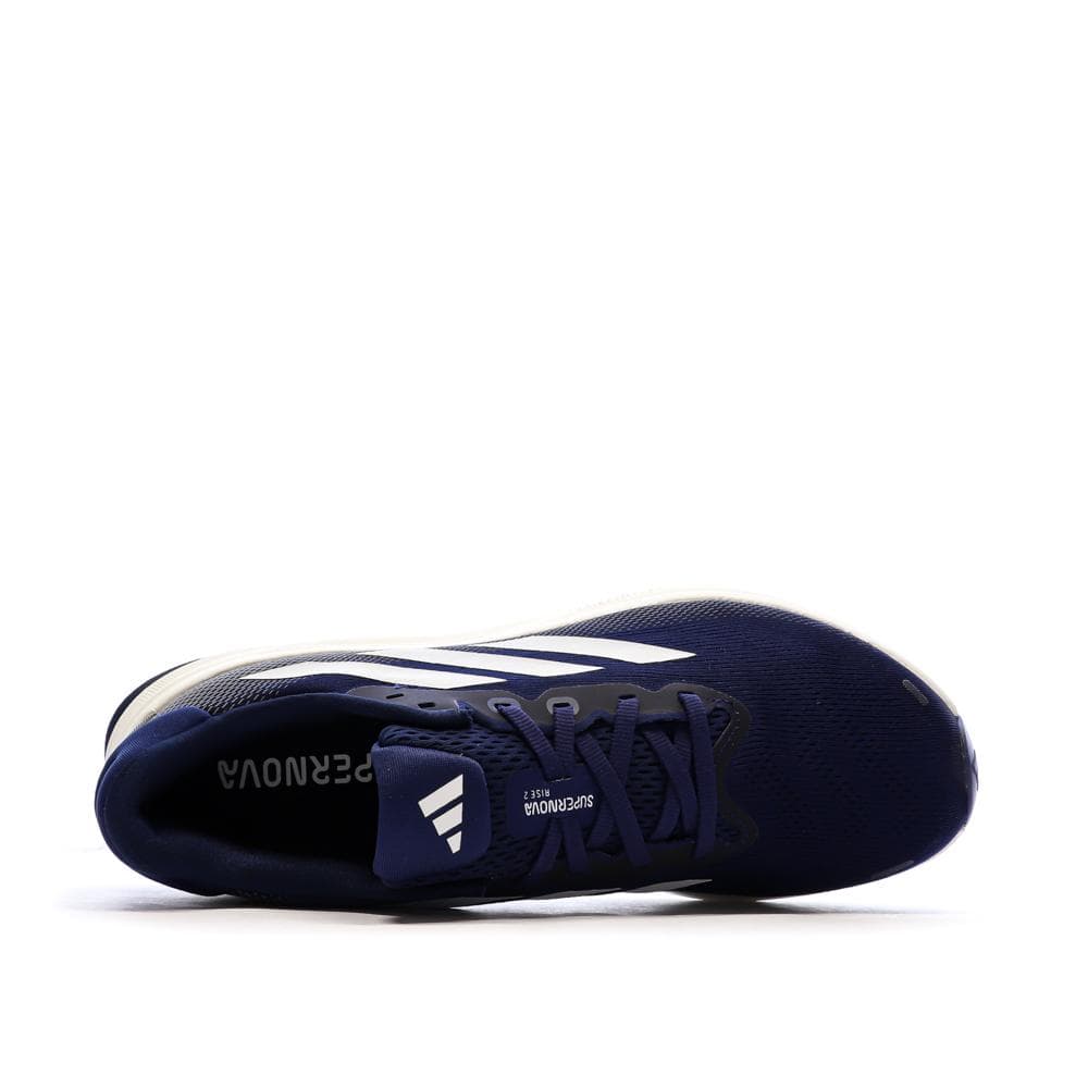 Chaussures de running Blanches/Marines Homme Adidas Supernova Rise 4