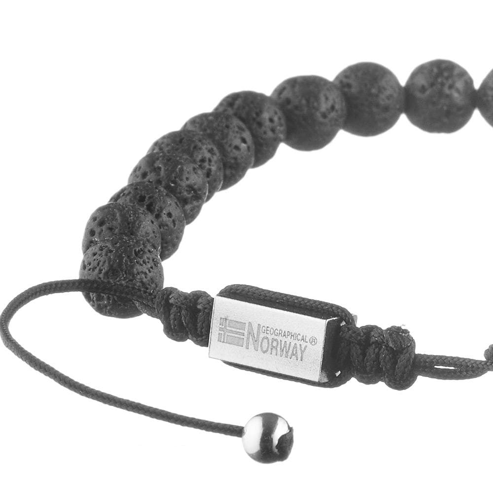 Bracelet Perles Noir Homme Geographical Norway 315051 3