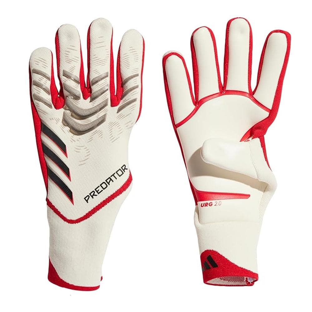 Gants de Gardien Blanc/Rouge Adidas Predator Gl Pro 1