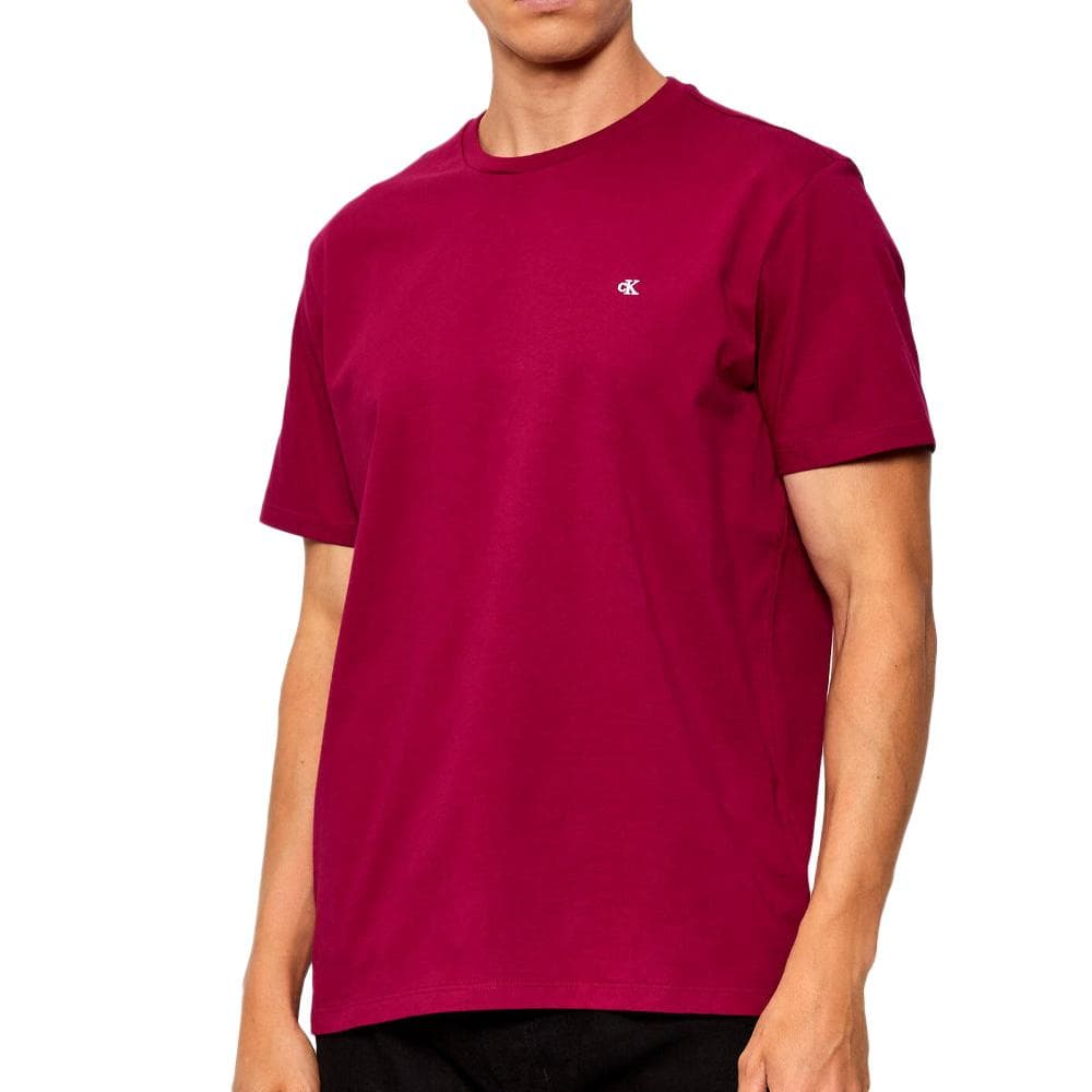 T-Shirt Rose Framboise Homme Calvin Klein Jeans Classic 1